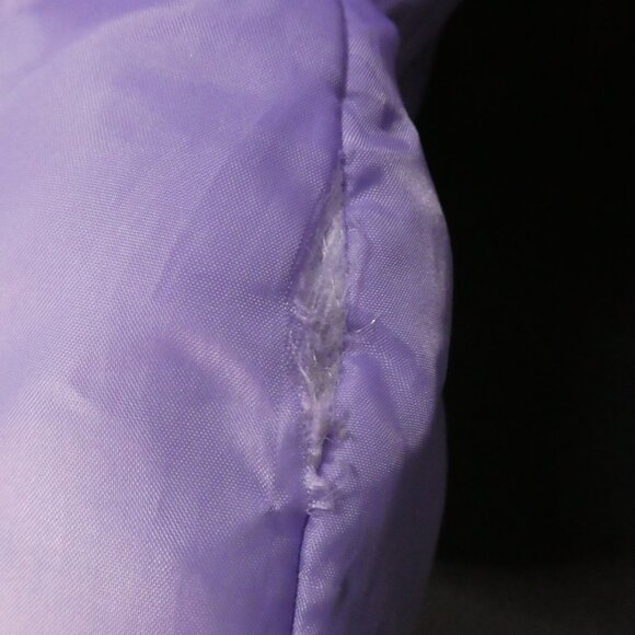 TIMBER OUTERWEAR | size 4 | Purple Fleece Lined Hooded Puffer Jacket / Vest - Picture 16 of 16